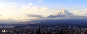 Eine weitere Aufnahme des Fujiyama. (Foto: Kenji Kobayashi)