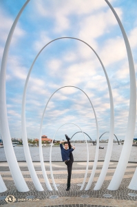 Die letzten Tage der Tour. Albert Yang und die Shen Yun New York Company beendeten das Gastspiel in Australien. (Foto: Erster Tänzer Kenji Kobayashi)