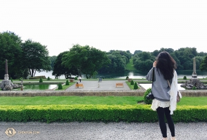 Diana Teng genießt die 2000 Morgen großen Gärten, die zu Blenheim Palace gehören – einst das Zuhause von Winston Churchill. (Foto: Cindy Chi)