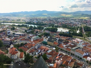 Ein Blick auf das idyllische Trenčín.