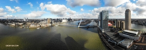 Ein Blick auf Rotterdam an einem sonnigen Tag. (Foto: Andrew Fung)
